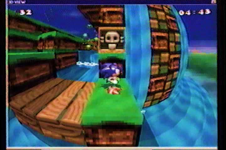 This was one of four worlds I created near the very end of the project to help Ofer and I gain support to do the PC version of Sonic Xtreme.